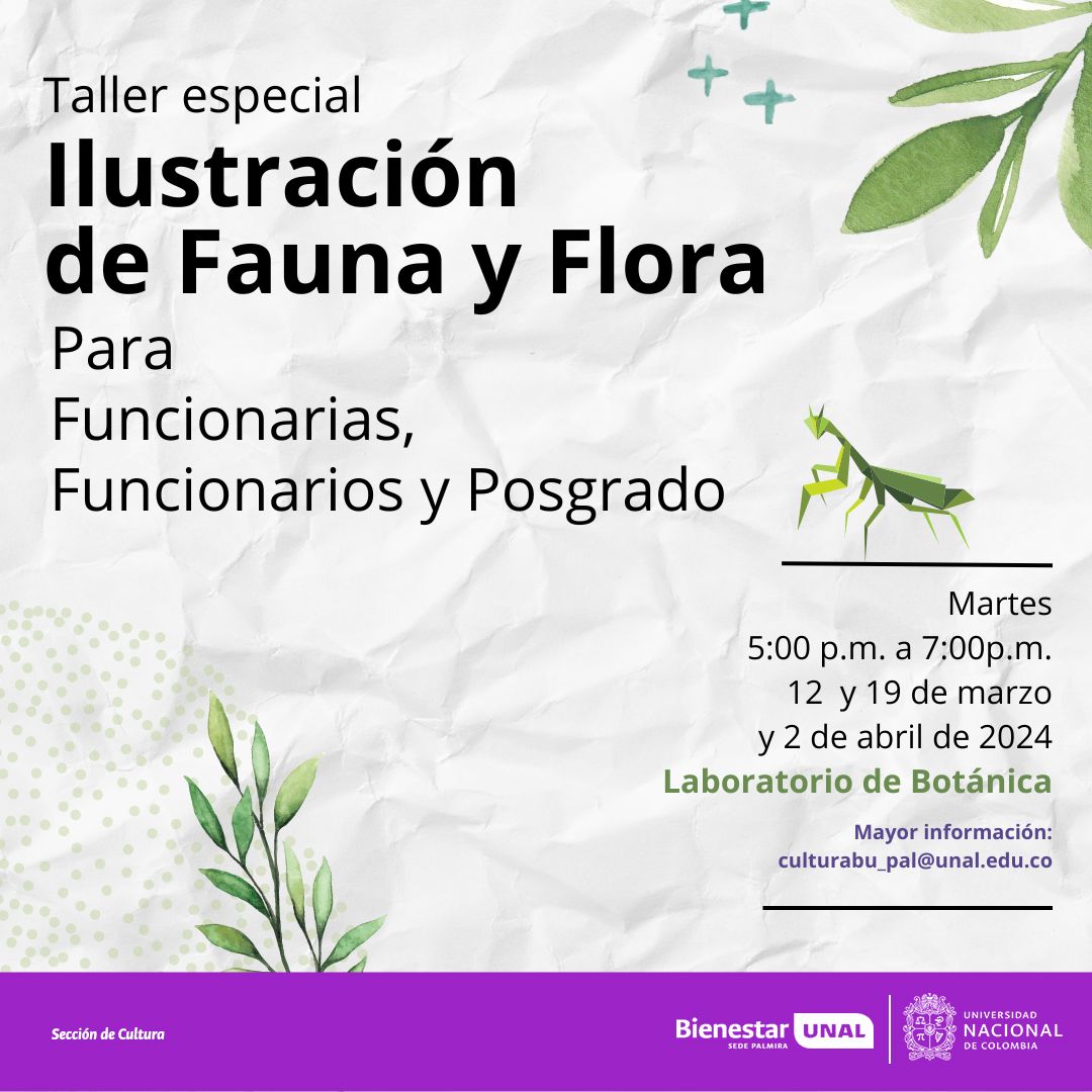 Ilustracin Faunay Flora